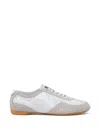 Diesel Blue D-mile-flat Sneakers In White