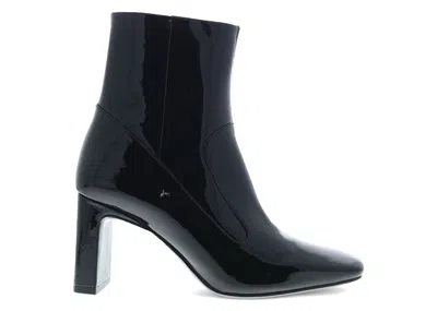 Pre-owned Diesel Dmillenia Ankle Boots Patent (women's) Sneakers In Black