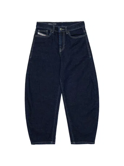 DIESEL D-MILTY JEANS WITH CONTRAST STITCHING