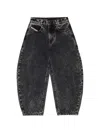 Diesel D-milty Washed-effect Jeans In Blue