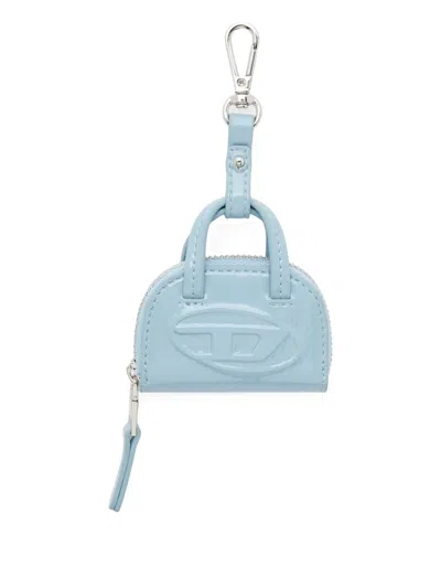 Diesel Dome 1dr Charms Keyring In Blue