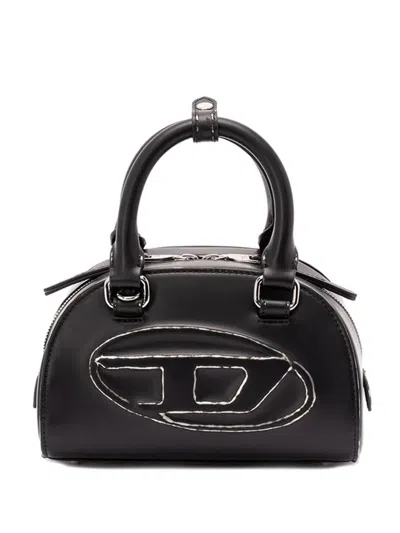Diesel Dome Shoulder Bag In Black