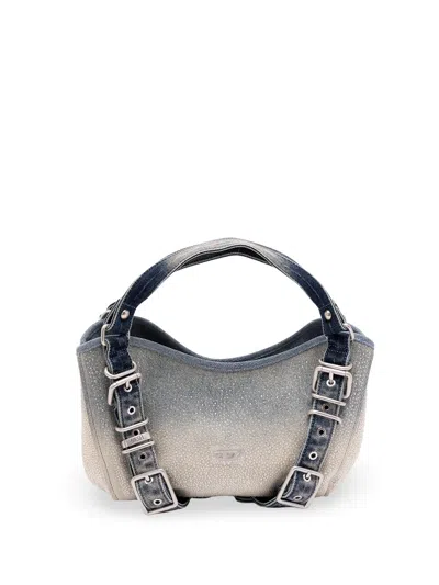 Diesel D-one Small Handbag In Blue
