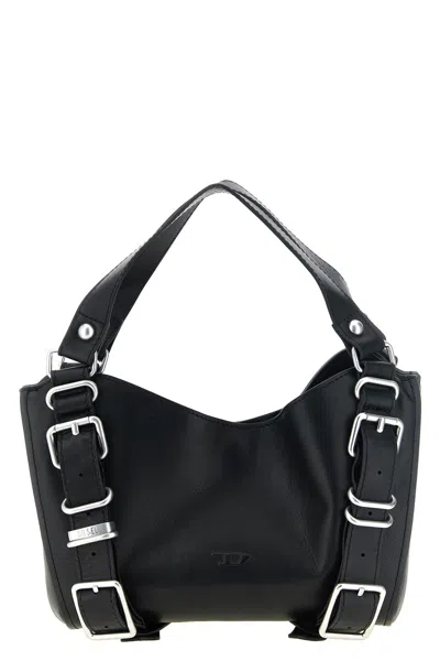 Diesel 'd-one' Small Handbag In Nero