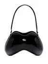 Diesel Double-d-rigid Bag In Bicolour Pu In Black