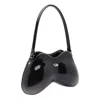 Diesel Double-d Shoulder Bag In Black