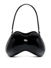 Diesel Double-d Shoulder Bag In Black