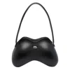 Diesel Double-d-shoulder Bag In Pu In Black