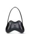 Diesel Minimalist Black Tote Bag With Silver Logo In Black