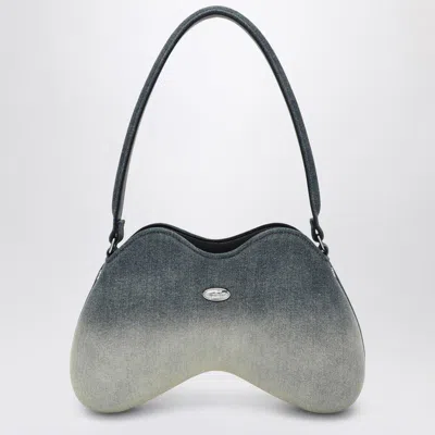 Diesel Double-d Shoulder Bag In Denim