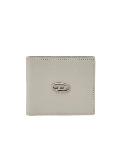 Diesel Double-fold Wallet In Nude
