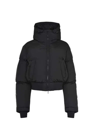 Diesel Down Jacket In Black