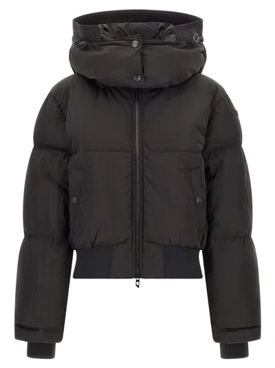 Diesel Down Jacket In Black