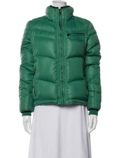 Pre-owned Diesel Down Jacket In Green