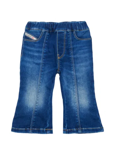 Diesel Babies' D-pami-b Flared Jeans In Blue