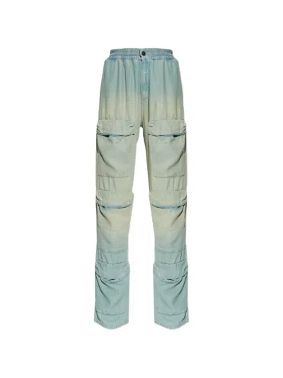 Diesel D-pocky-s Jeans Light Blue In Green