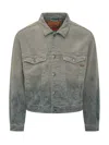 Diesel D-ranger Utility Jacket In Blue