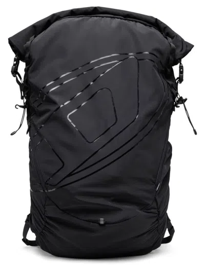 Diesel Drape" Backpack In Black