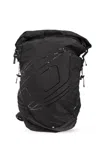 Diesel Mens T8013 Drape Nylon Backpack In Black