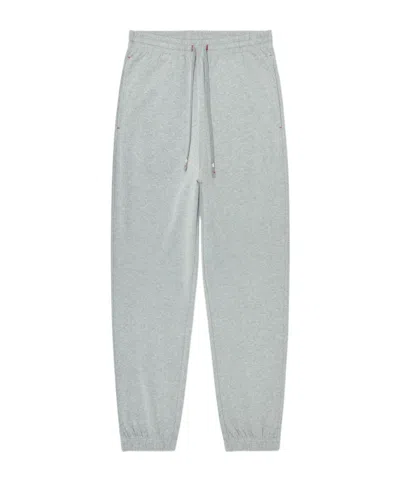 Diesel Drawstring Elastic Waist Sports Pants In Gray