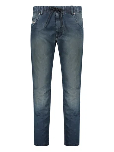 Diesel Drawstring-fastening Jeans In Blue