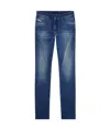 Diesel Drawstring Jeans In Blue