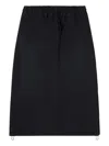 Diesel Midi Skirt In Technical Jogg Jeans