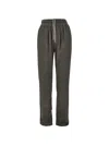 Diesel Drawstring Track Pants In Gray