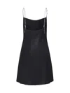 Diesel D-minty Mini Dress In 001 - Black