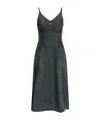 Diesel De-beld-s V-neck Denim Dress