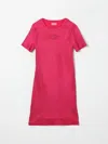 Diesel Dmonervax Dress In Fuchsia