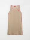 Diesel Dress  Kids Color Sand In Sand