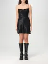 Diesel D-minty Mini Dress In Black
