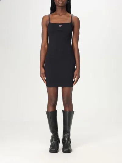 DIESEL DRESS DIESEL WOMAN COLOR BLACK,G52988002