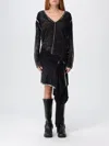 Diesel Tie-detail Asymmetric Dress In Black