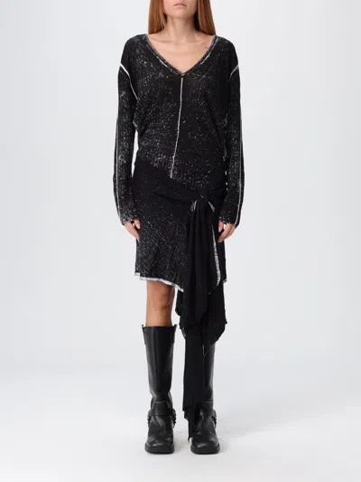 DIESEL DRESS DIESEL WOMAN COLOR BLACK,H35334002