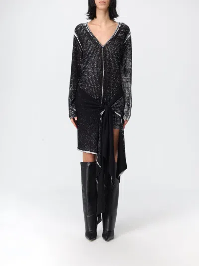 Diesel Dress  Woman Color Black