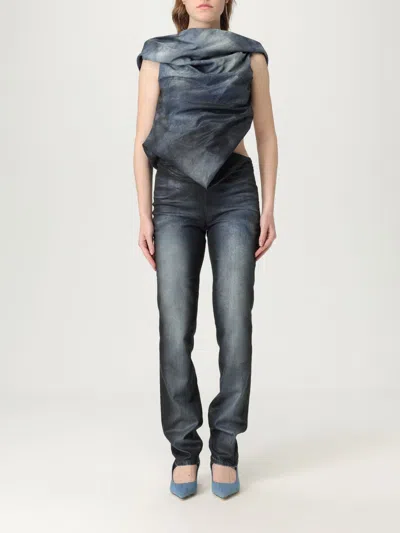 Diesel Dress  Woman Colour Blue