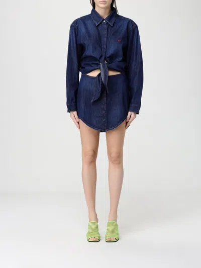 Diesel Dress  Woman Color Blue