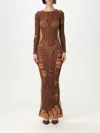 Diesel Long M-calimera Dress In Dust