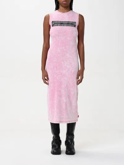 Diesel Dress  Woman Color Pink