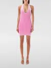 Diesel M-larisa Oval D-plaque Mini Dress In Pink