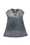 Diesel Dfeil Dress In Black