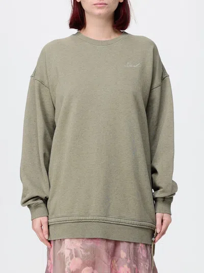 Diesel Dress Woman Color Tobacco In Gray