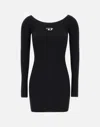 Diesel "m-vera" Dress In Black