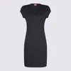 Diesel Dresses Blacks And Greys In Multi