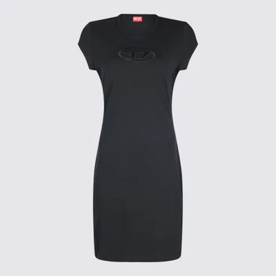 Diesel Dresses Blacks And Greys In Multi