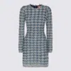 Diesel Dresses Blue And Green In Black