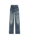 Diesel Belt Loop Jeans In Blue