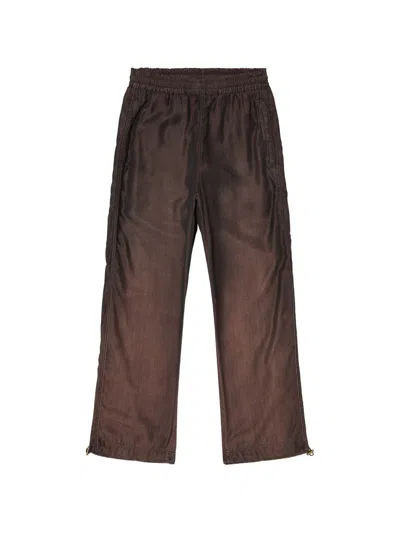Diesel D-roder Drawstring Trousers In Brown